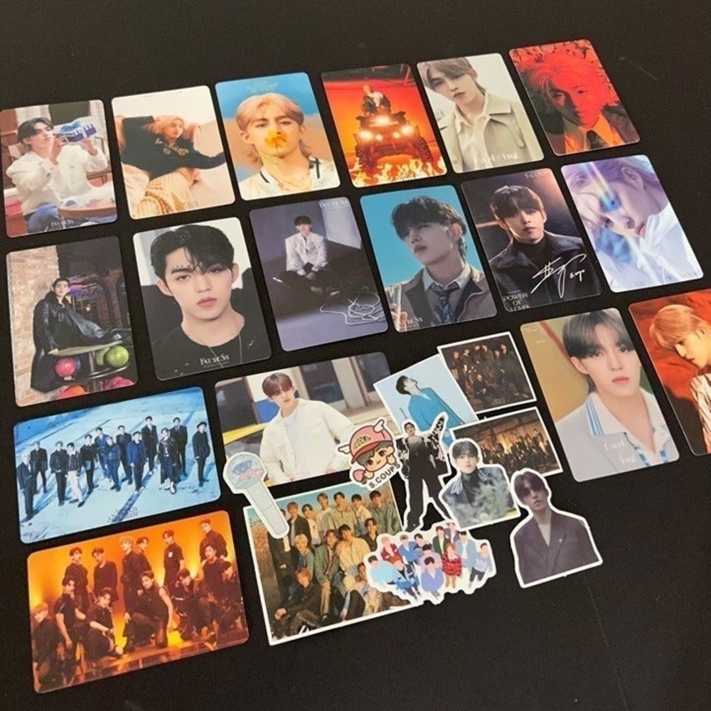 S. COUPS Photocards Seventeen 17 KPOP Set Bias Pack Unofficial Cards Car… - Picture 2 of 5